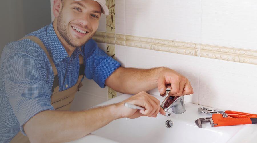 Faucet cartridge replacement in Saint Marys, KS